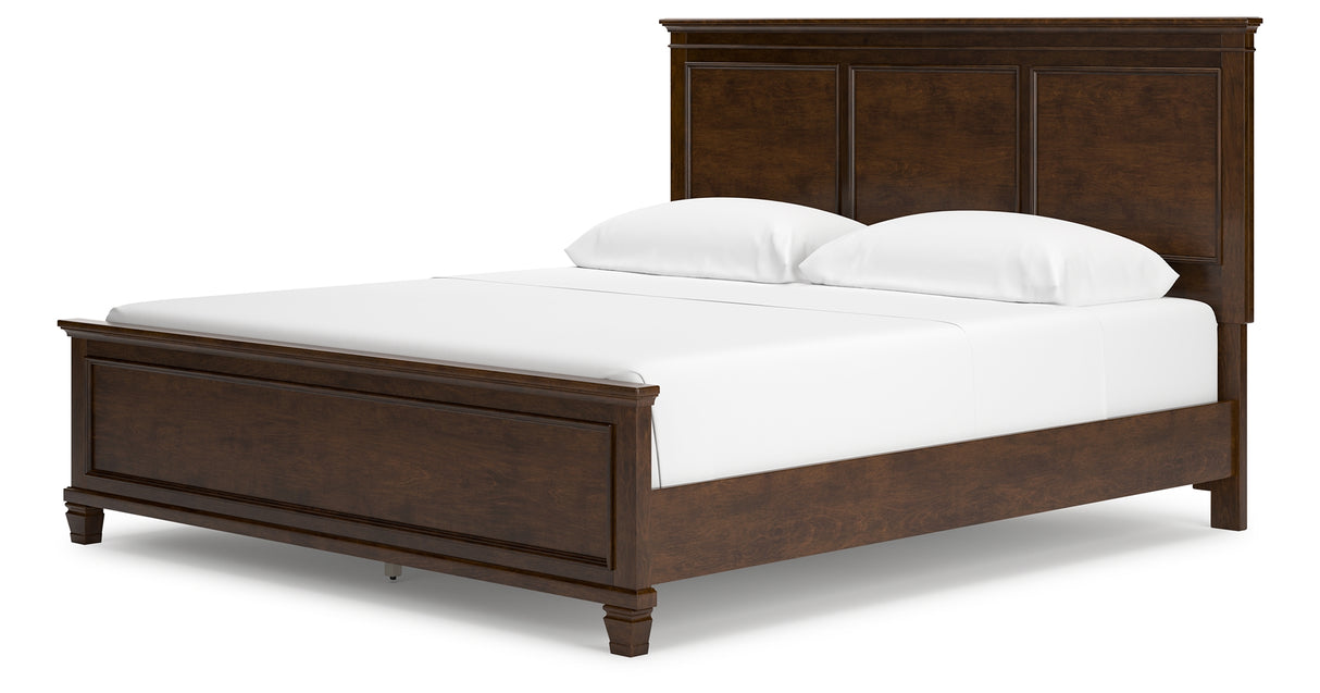 Danabrin Brown California King Panel Bed from Ashley Furniture - Luna Furniture