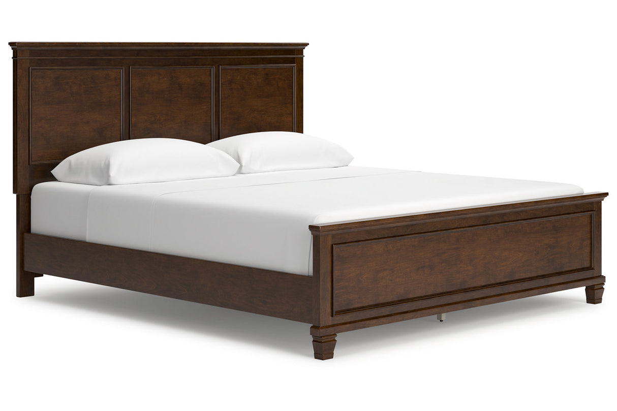 Danabrin Brown California King Panel Bed from Ashley - Luna Furniture