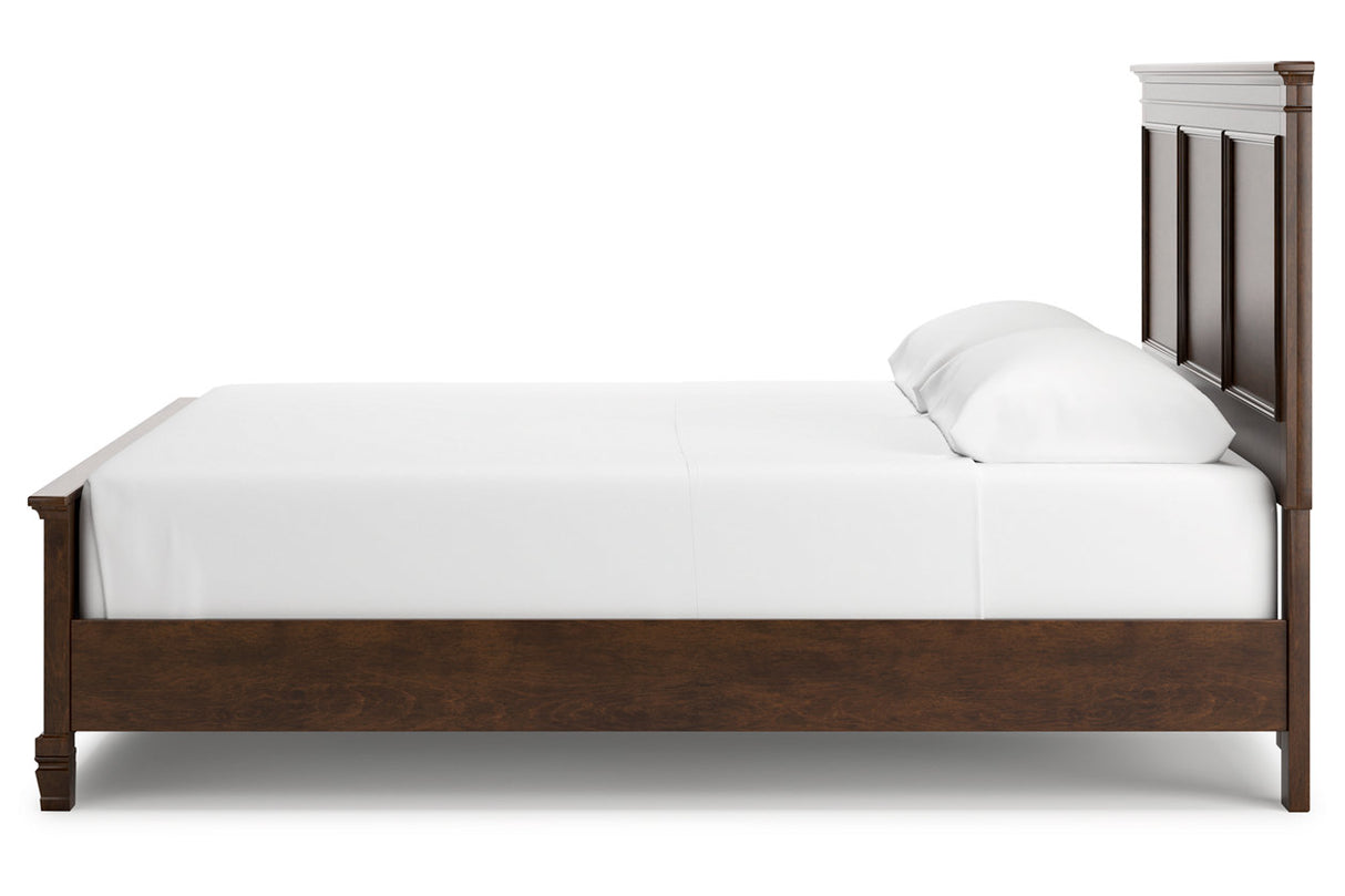 Danabrin Brown California King Panel Bed from Ashley - Luna Furniture