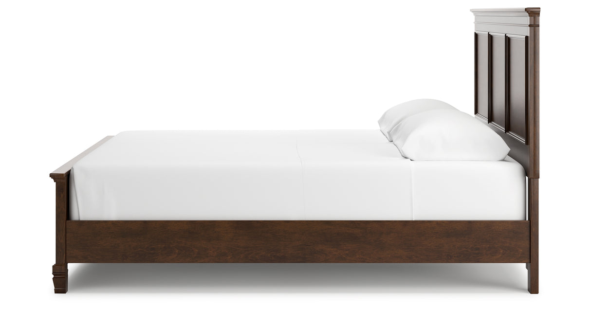 Danabrin Brown California King Panel Bed from Ashley Furniture - Luna Furniture