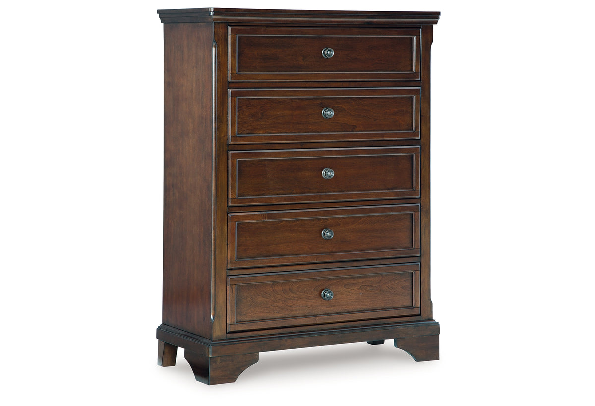 Trellington Brown Chest of Drawers from Ashley - Luna Furniture