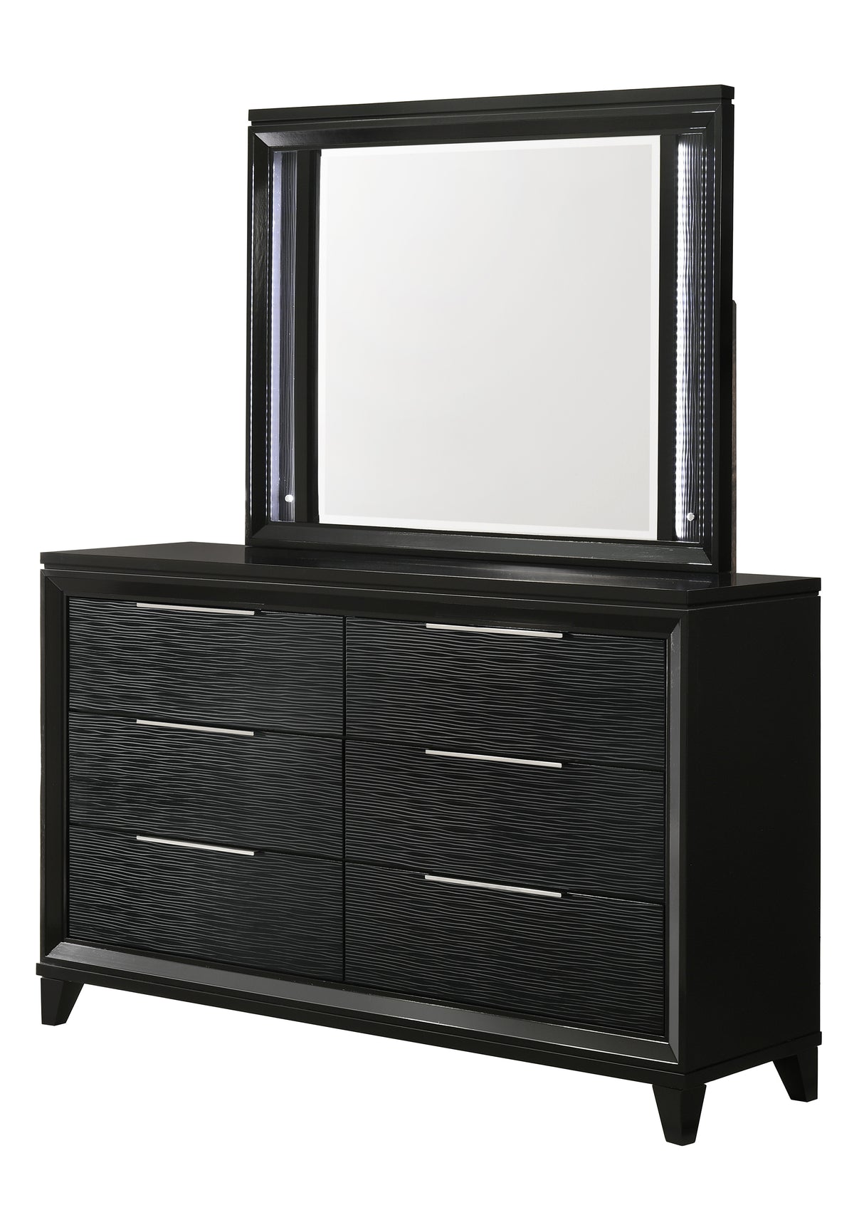 Cressida Black Bedroom Set from Crown Mark - Luna Furniture