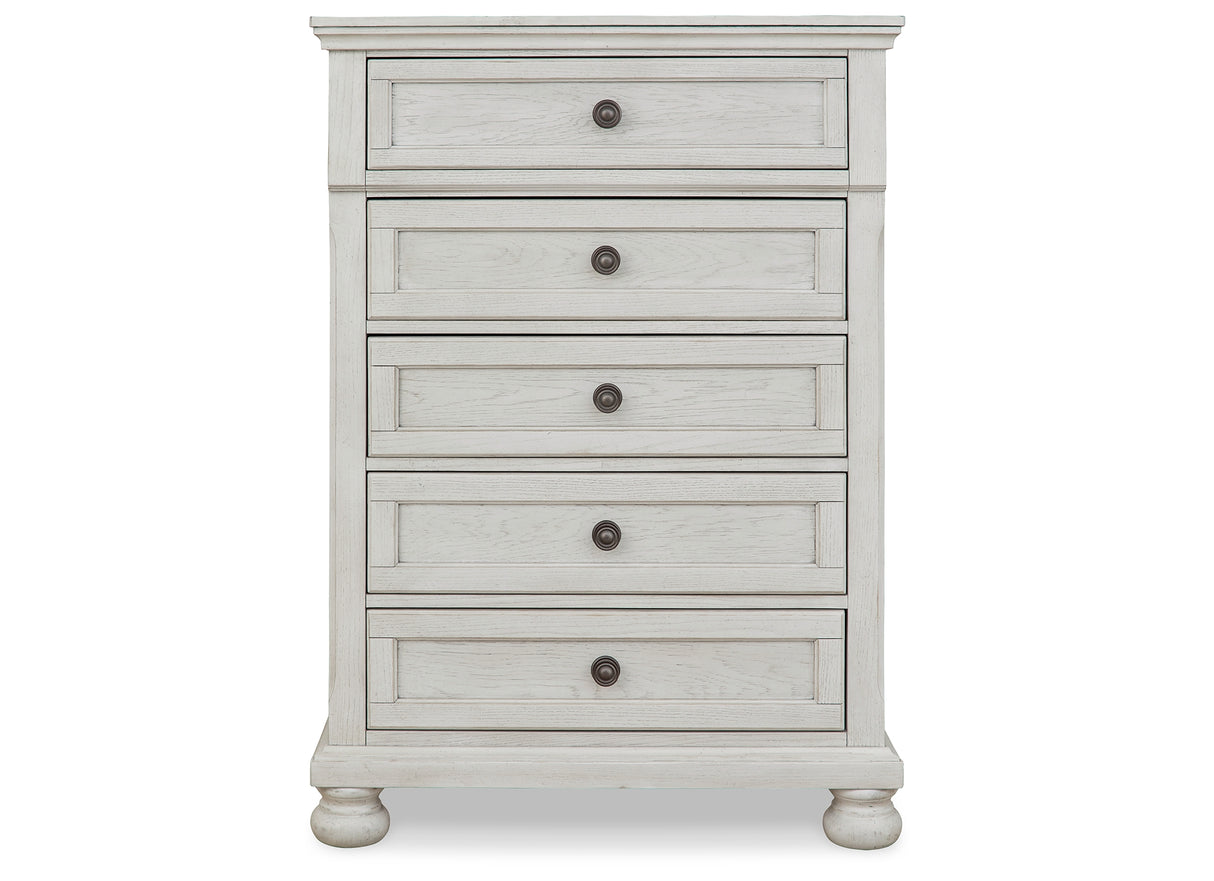 Robbinsdale Full Storage Sleigh Bed, Dresser, Mirror, Chest and Nightstand from Ashley - Luna Furniture