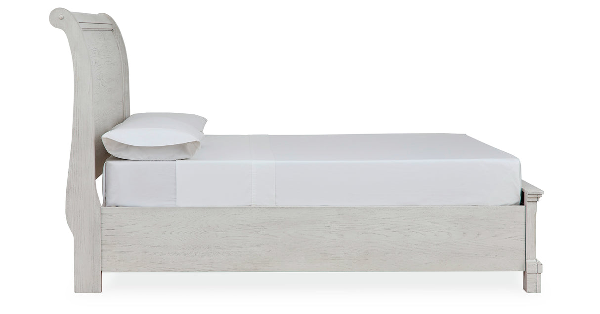 Robbinsdale Full Storage Sleigh Bed, Dresser, Mirror, Chest and Nightstand from Ashley - Luna Furniture