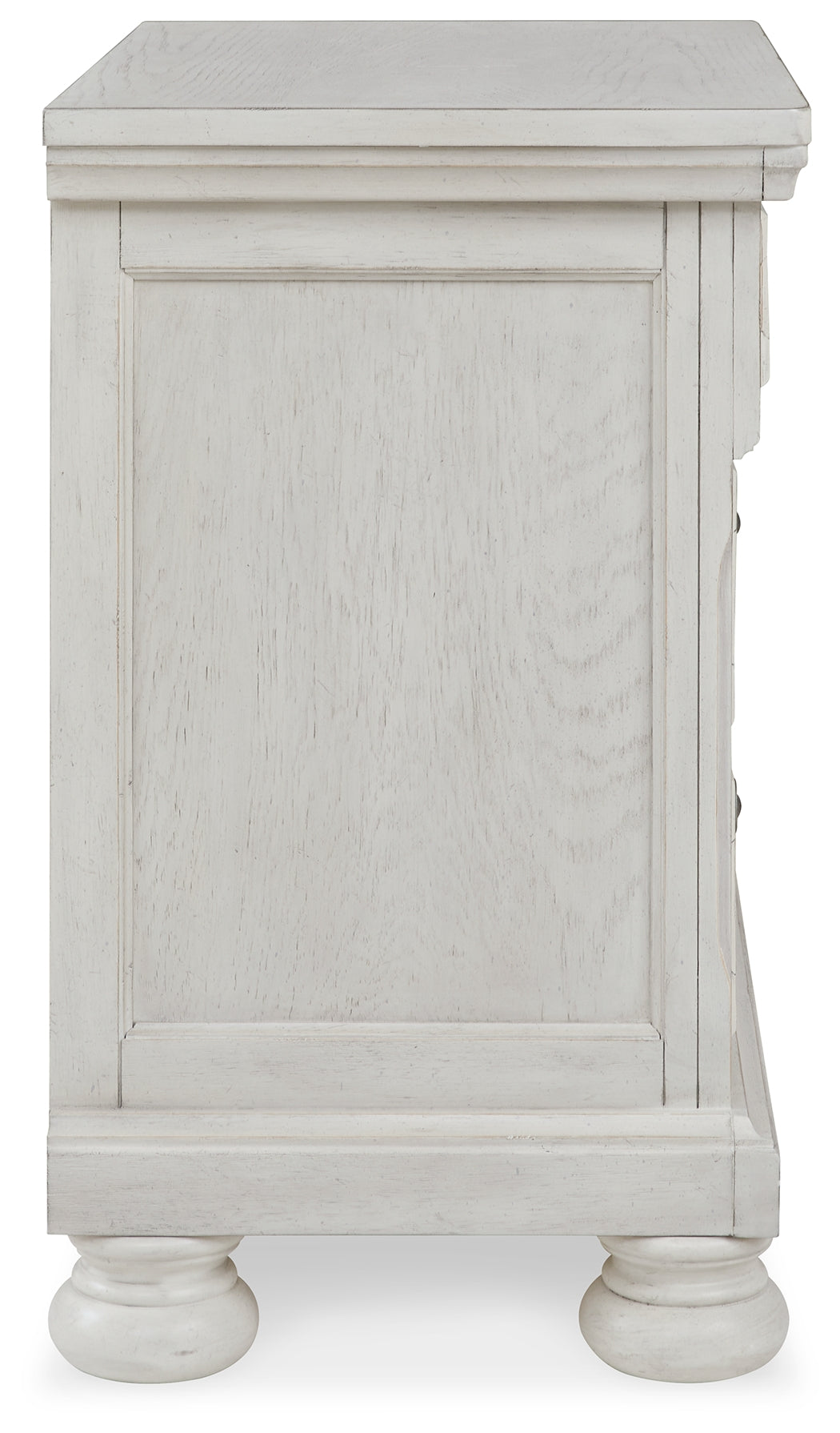 Robbinsdale Antique White Queen Storage Bed, Dresser, Mirror and Nightstand from Ashley Furniture - Luna Furniture