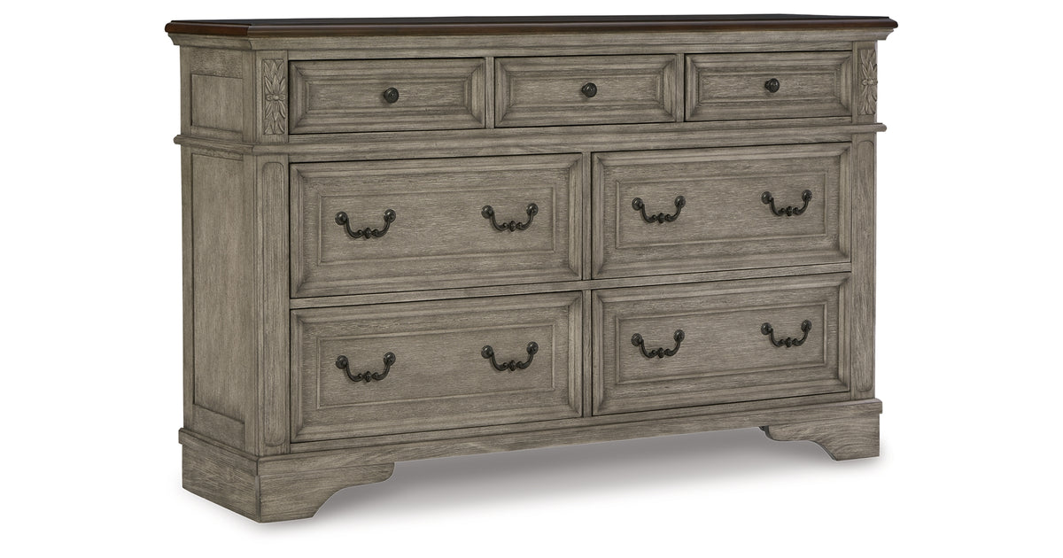 Lodenbay Two-tone Dresser from Ashley - Luna Furniture