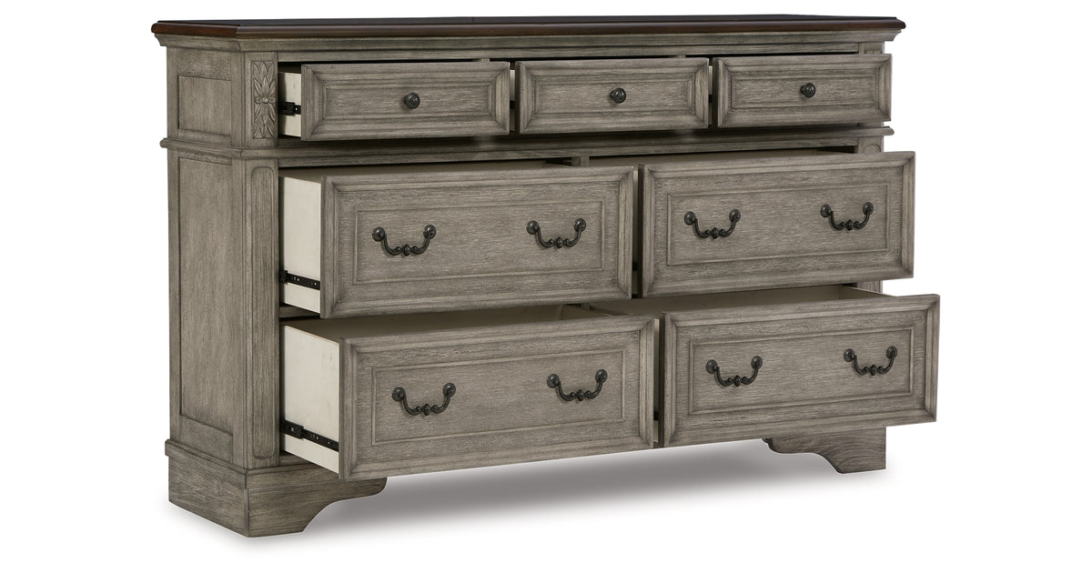 Lodenbay Two-tone Dresser from Ashley - Luna Furniture