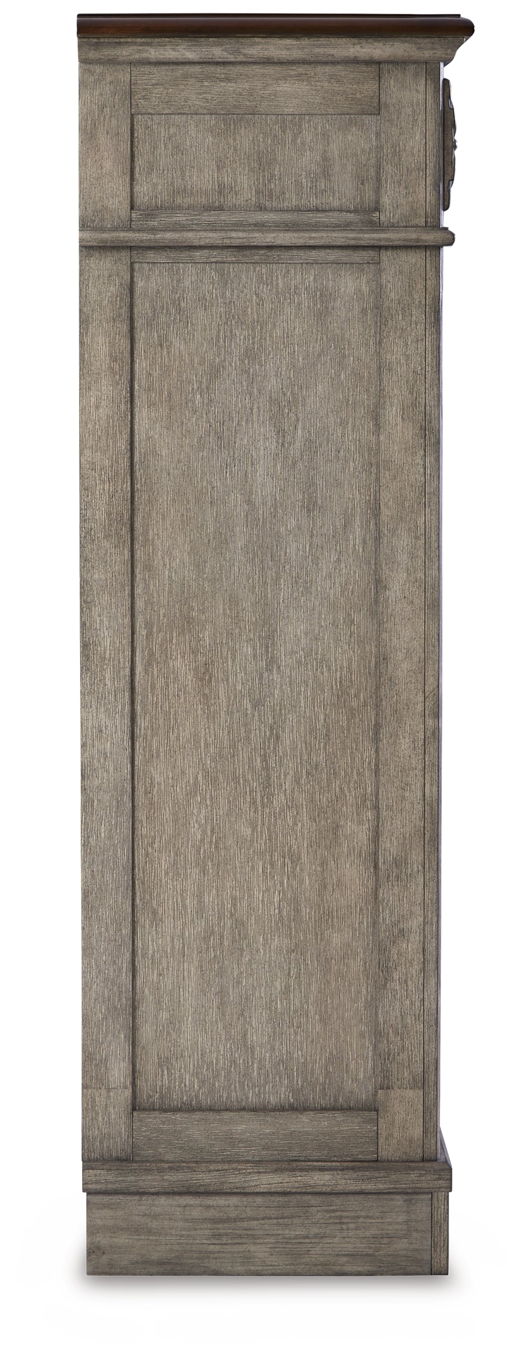 Lodenbay Antique Gray Upholstered Panel Bedroom Set from Ashley - Luna Furniture