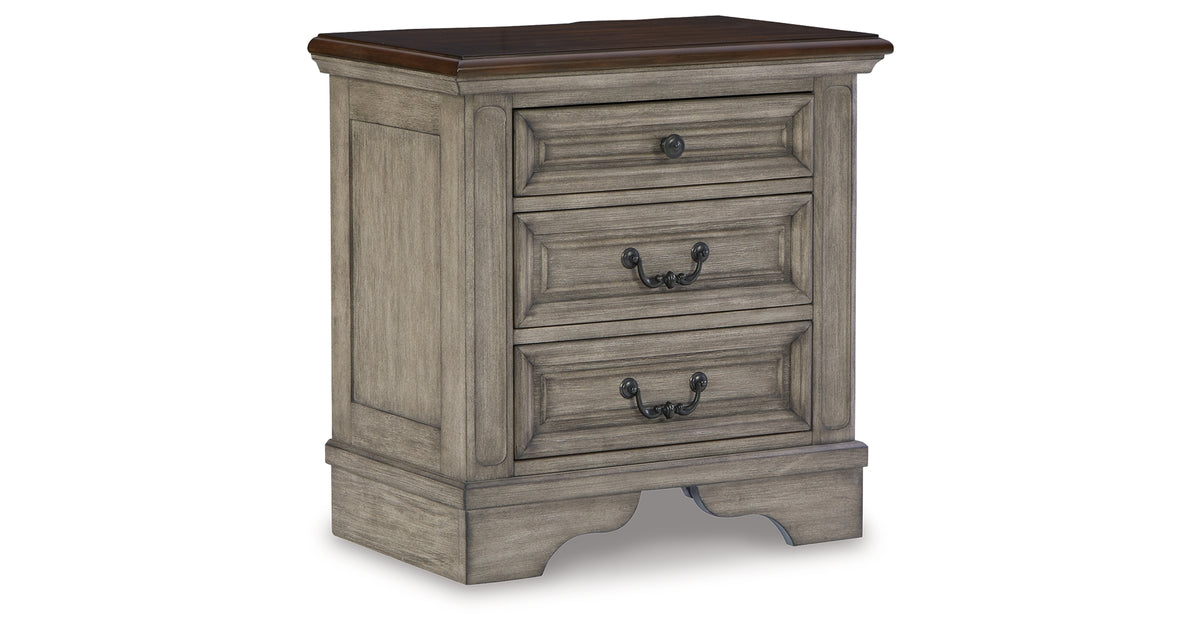 Lodenbay Two-tone Nightstand from Ashley - Luna Furniture