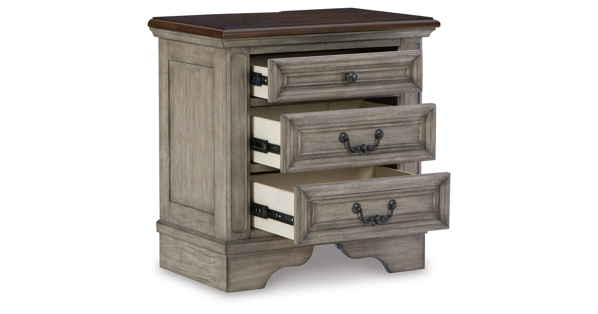 Lodenbay Two-tone Nightstand from Ashley - Luna Furniture