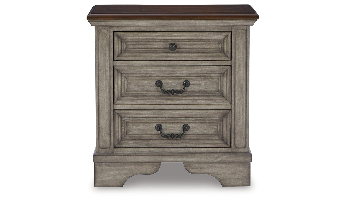 Lodenbay Two-tone Nightstand from Ashley - Luna Furniture