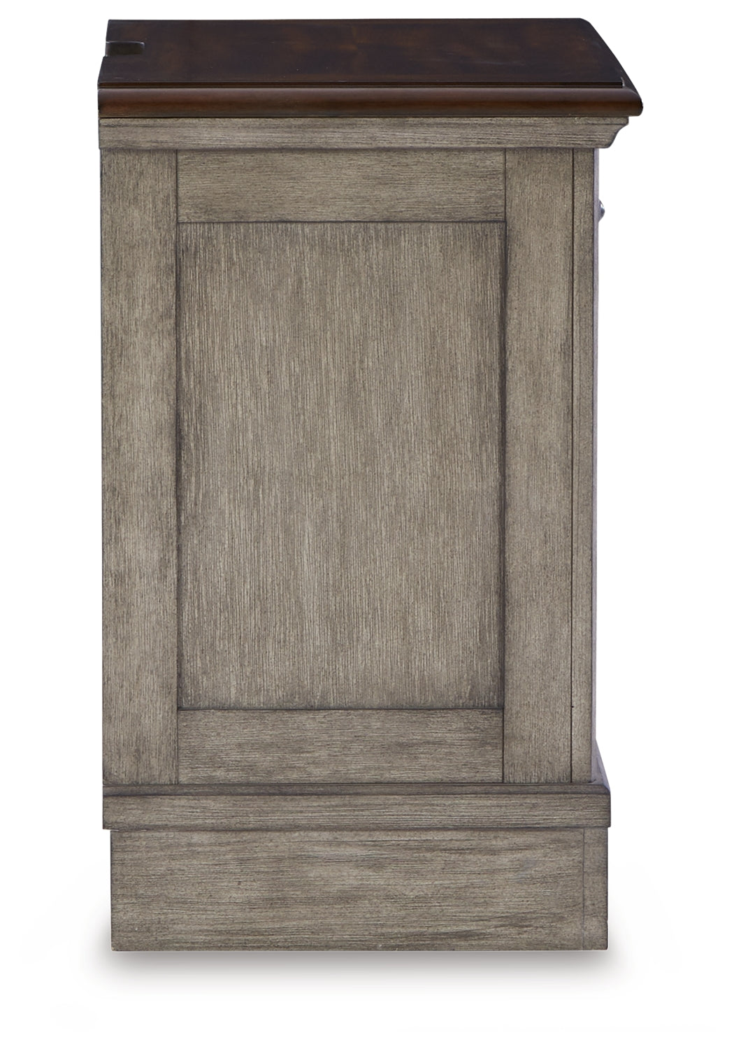 Lodenbay Antique Gray Upholstered Panel Bedroom Set from Ashley - Luna Furniture