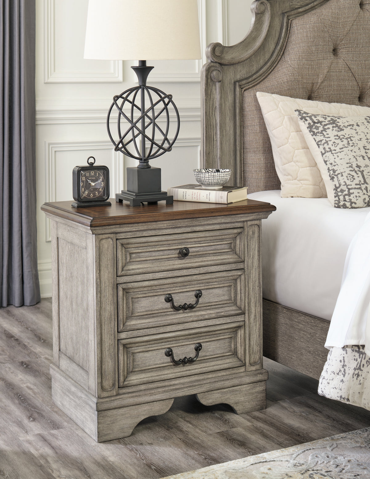 Lodenbay Two-tone Nightstand from Ashley - Luna Furniture
