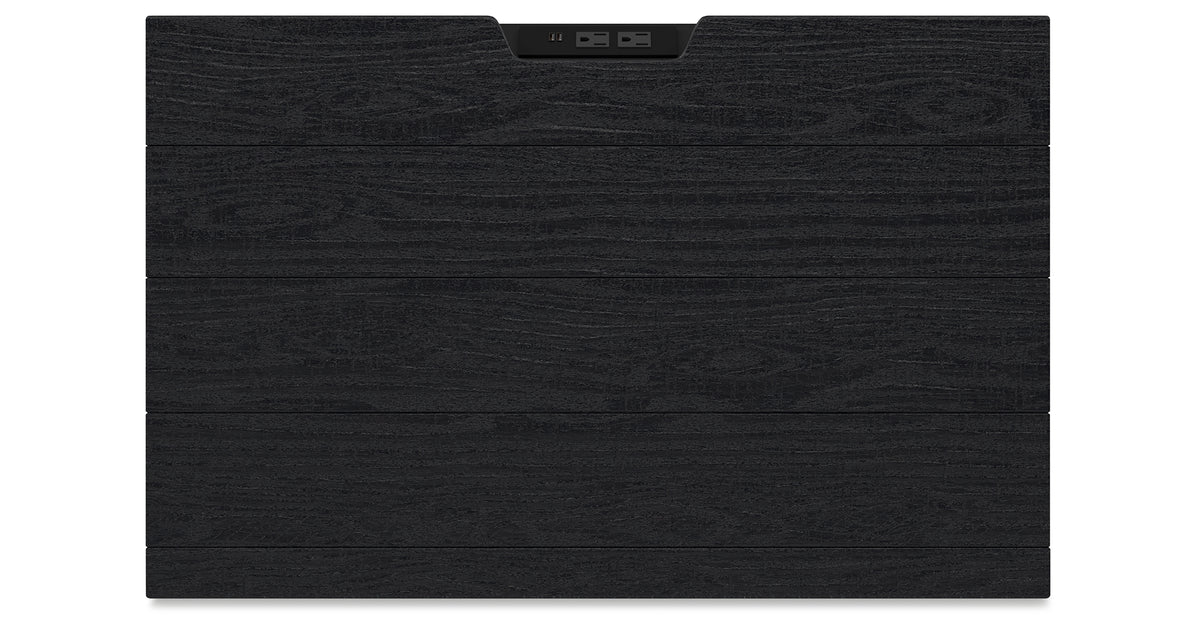 Londer Black Nightstand from Ashley - Luna Furniture