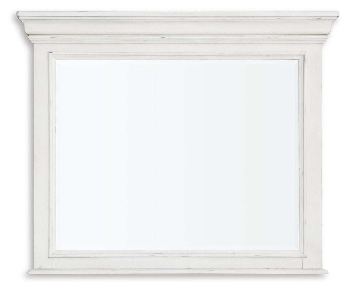 Kanwyn Whitewash Bedroom Mirror (Mirror Only) from Ashley Furniture - Luna Furniture