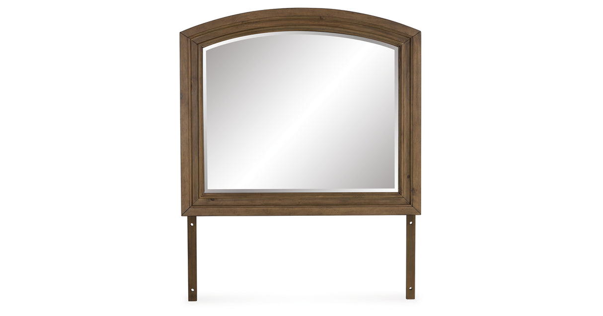Feddinger Medium Brown Bedroom Mirror (Mirror Only) from Ashley Furniture - Luna Furniture