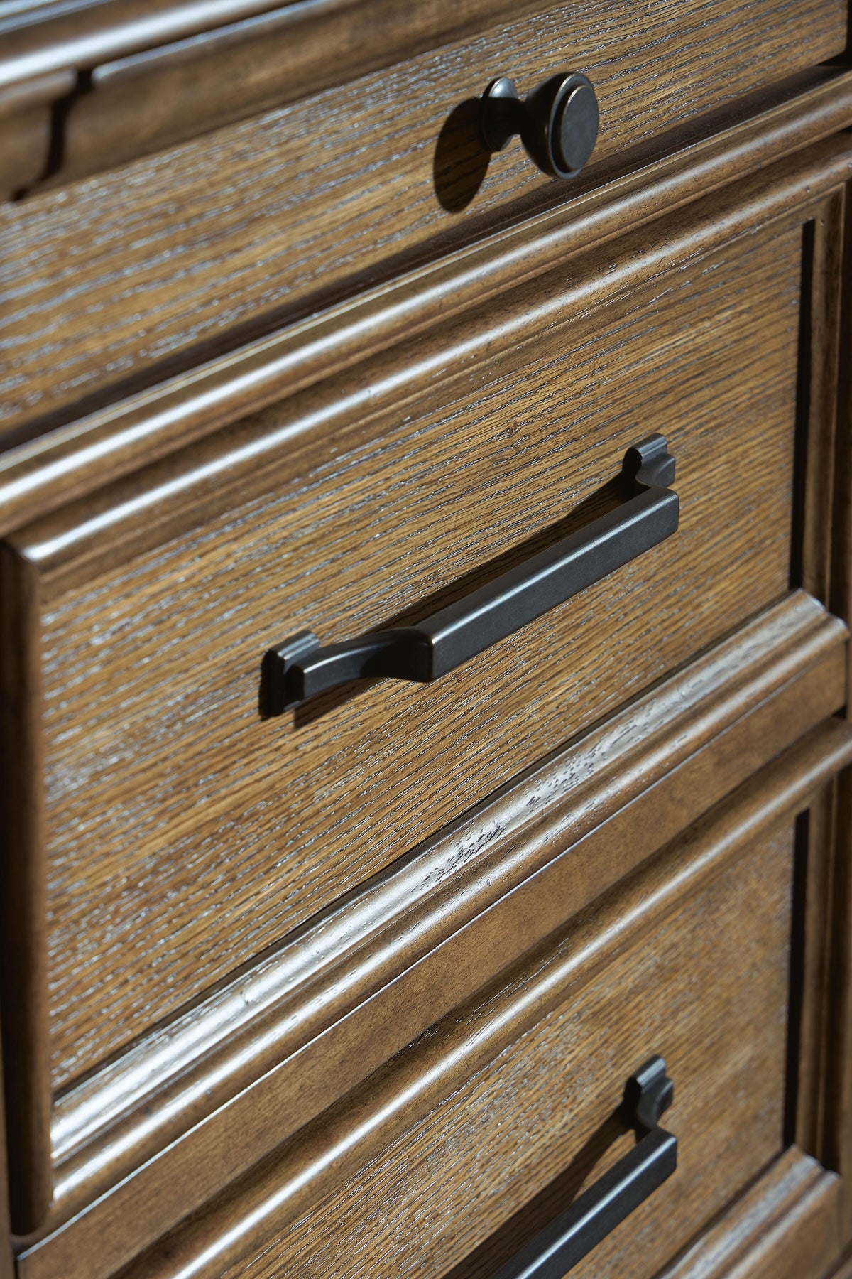 Karallin Medium Brown Nightstand from Ashley Furniture - Luna Furniture