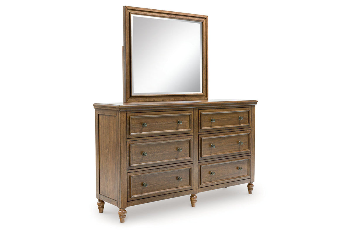 Sturlayne Brown Dresser and Mirror from Ashley Furniture - Luna Furniture