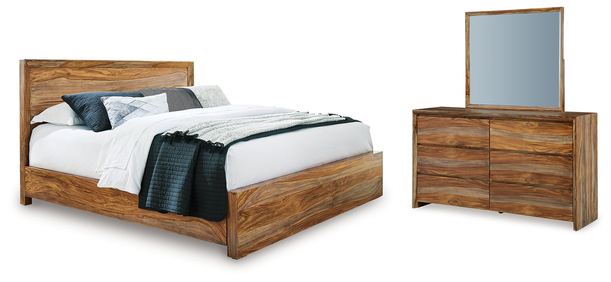 Dressonni Brown Panel Bedroom Set from Ashley Furniture - Luna Furniture