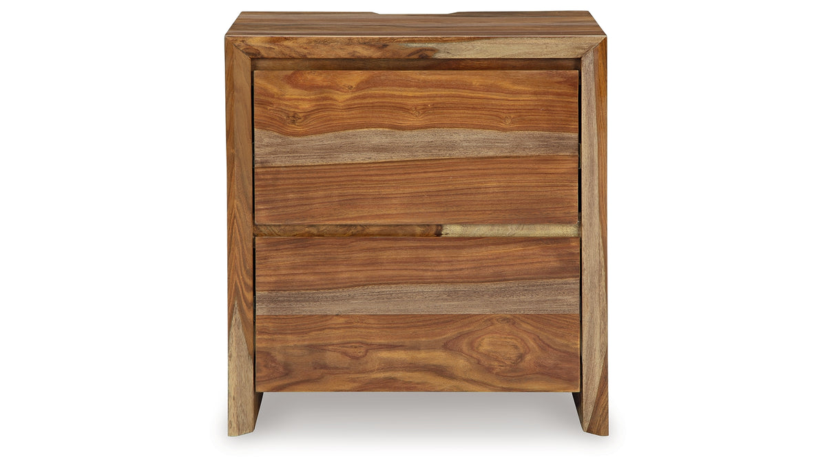 Dressonni Brown Nightstand from Ashley - Luna Furniture
