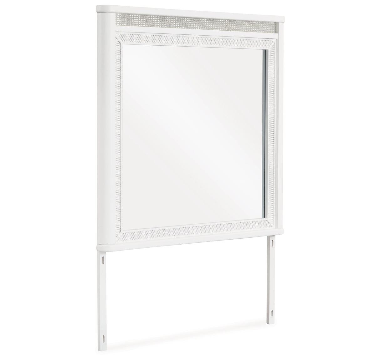 Chalanna White Bedroom Mirror (Mirror Only) from Ashley Furniture - Luna Furniture