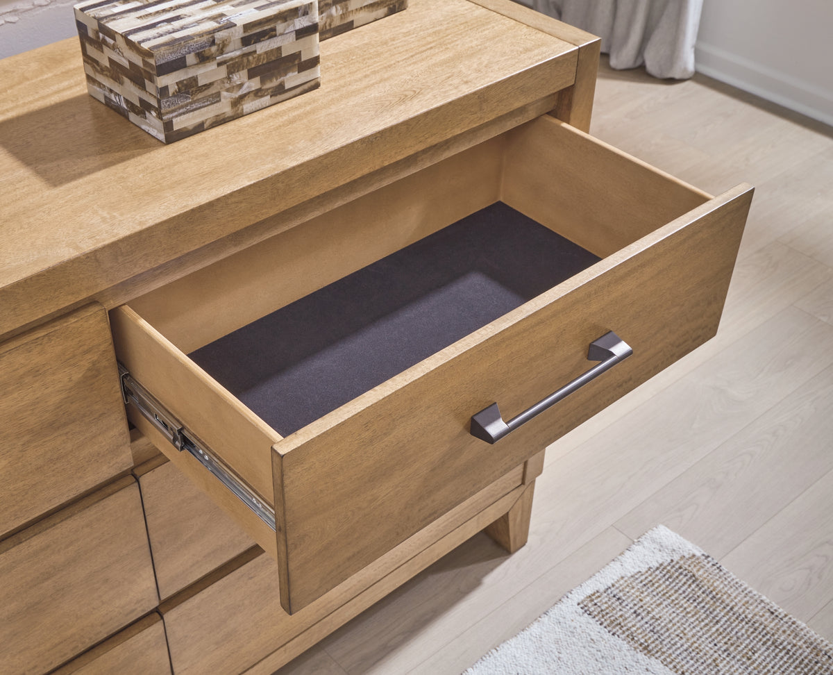 Sherbana Light Brown Dresser from Ashley - Luna Furniture