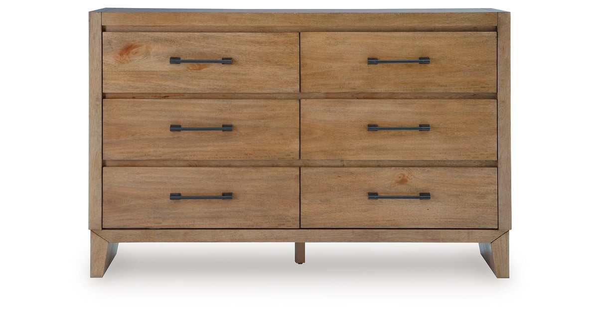 Sherbana Light Brown Dresser from Ashley - Luna Furniture