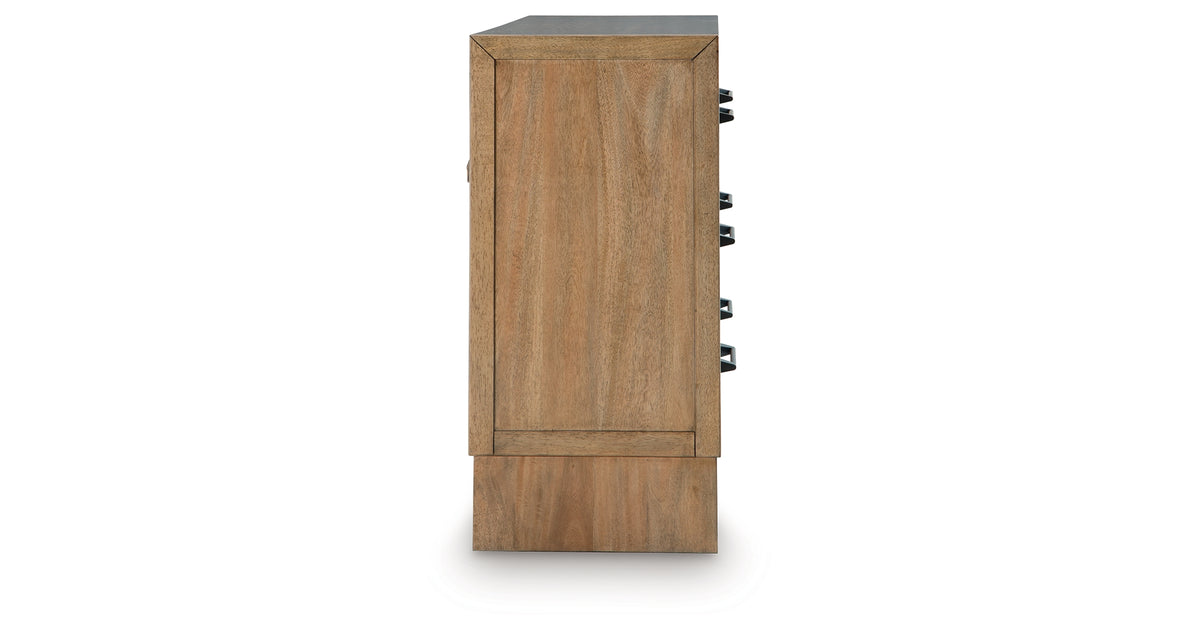 Sherbana Light Brown Dresser from Ashley - Luna Furniture