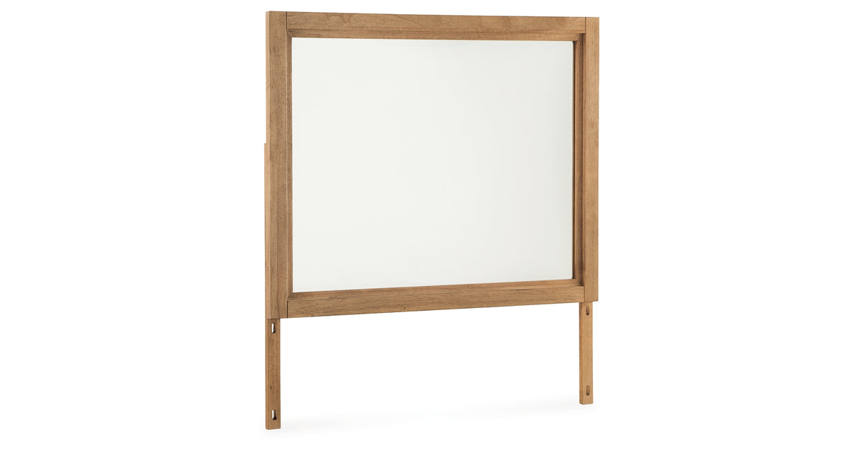 Sherbana Light Brown Bedroom Mirror (Mirror Only) from Ashley Furniture - Luna Furniture