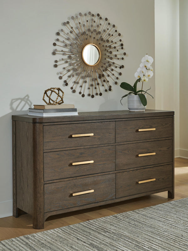 Radkin Burnished Brown Dresser