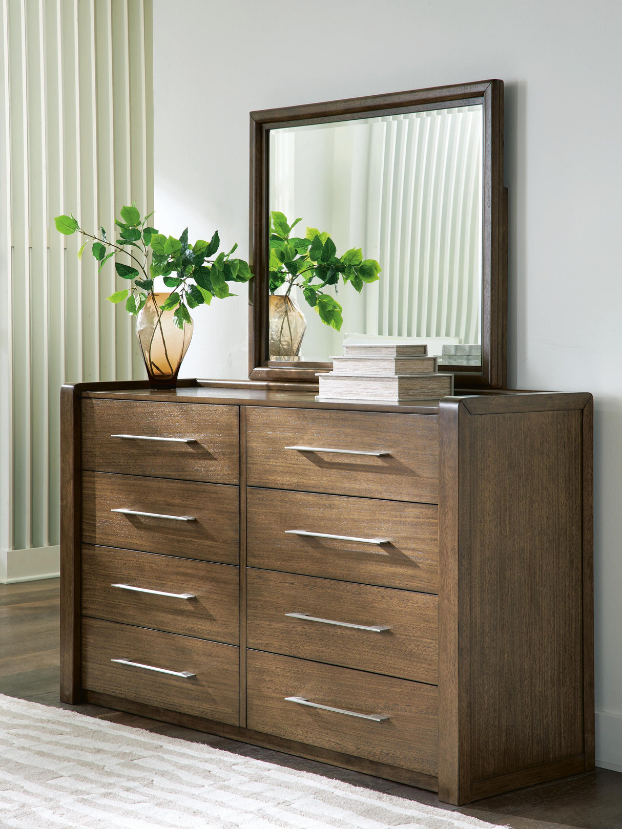 Marxmore Brown Dresser and Mirror from Ashley - Luna Furniture
