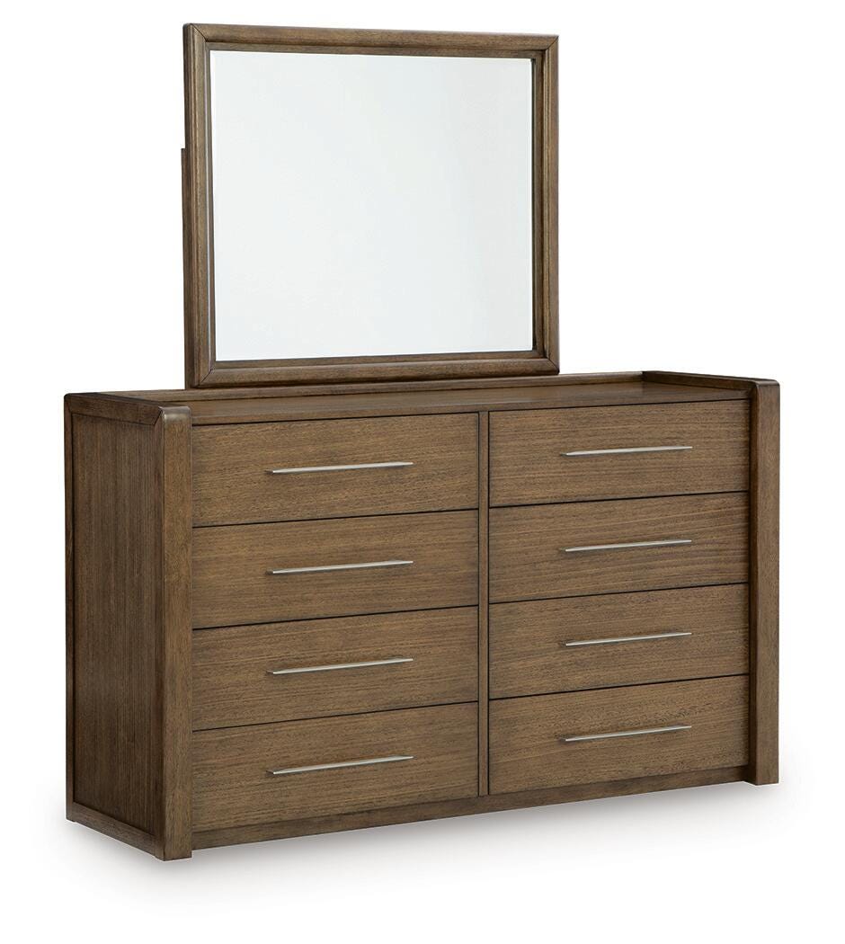 Marxmore Brown Dresser and Mirror from Ashley - Luna Furniture