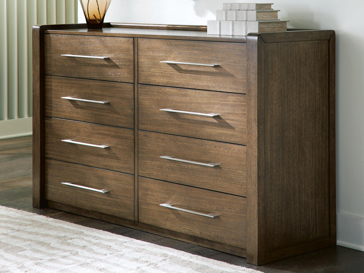 Marxmore Brown Upholstered Storage Panel Bedroom Set from Ashley - Luna Furniture