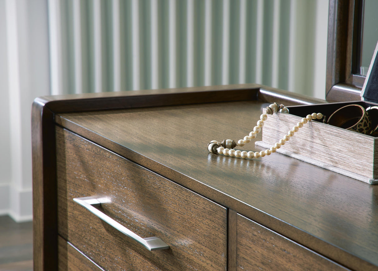 Marxmore Brown Dresser and Mirror from Ashley - Luna Furniture