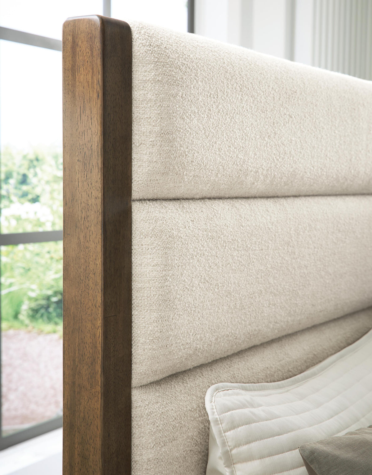 Marxmore Brown Upholstered Storage Panel Bedroom Set from Ashley - Luna Furniture