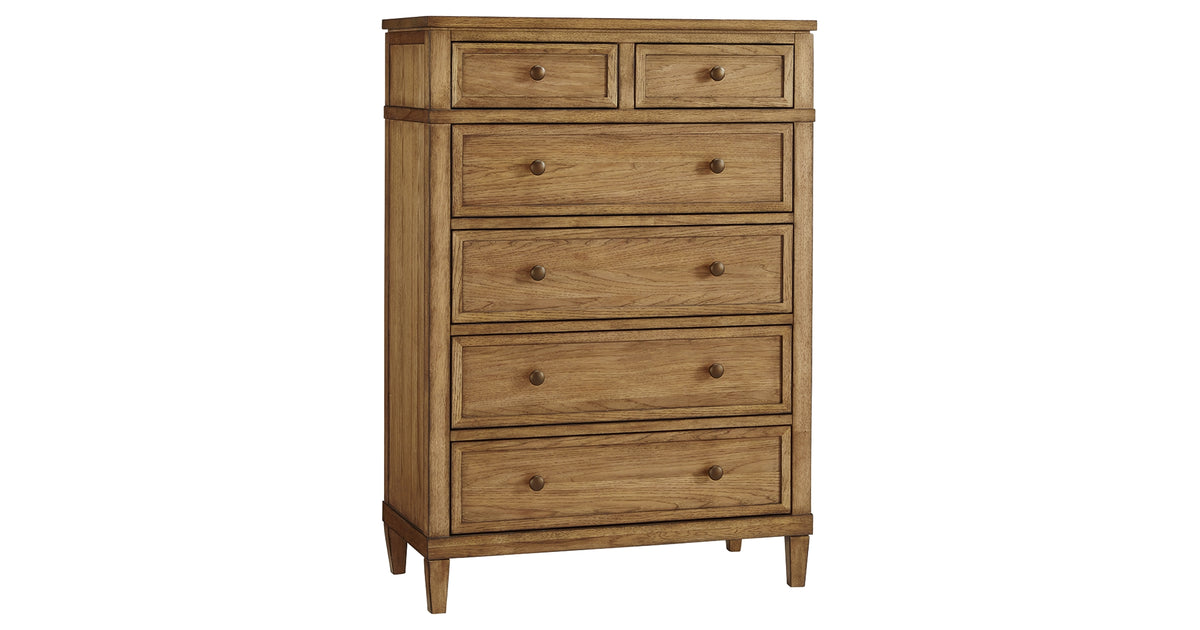 Sharlance Light Brown Chest of Drawers from Ashley Furniture - Luna Furniture