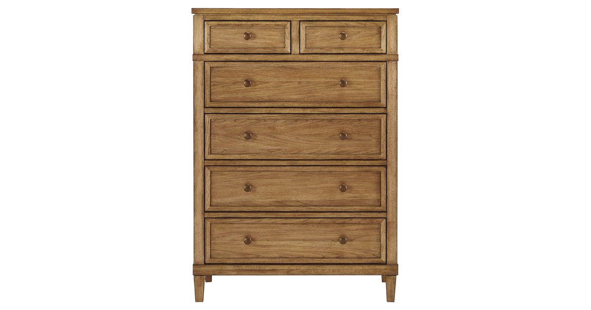 Sharlance Light Brown Chest of Drawers from Ashley Furniture - Luna Furniture