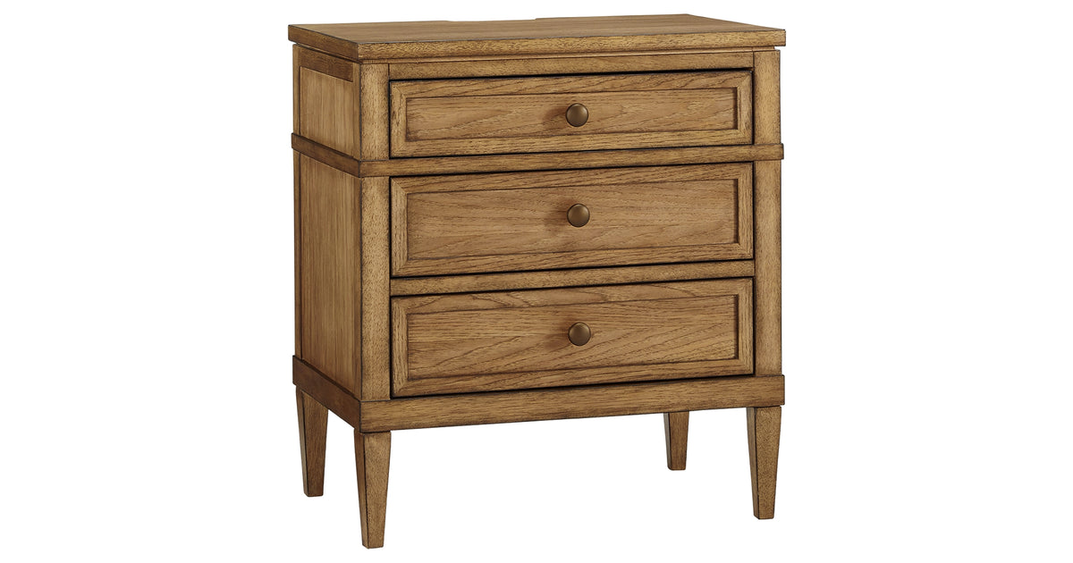 Sharlance Light Brown Nightstand from Ashley - Luna Furniture