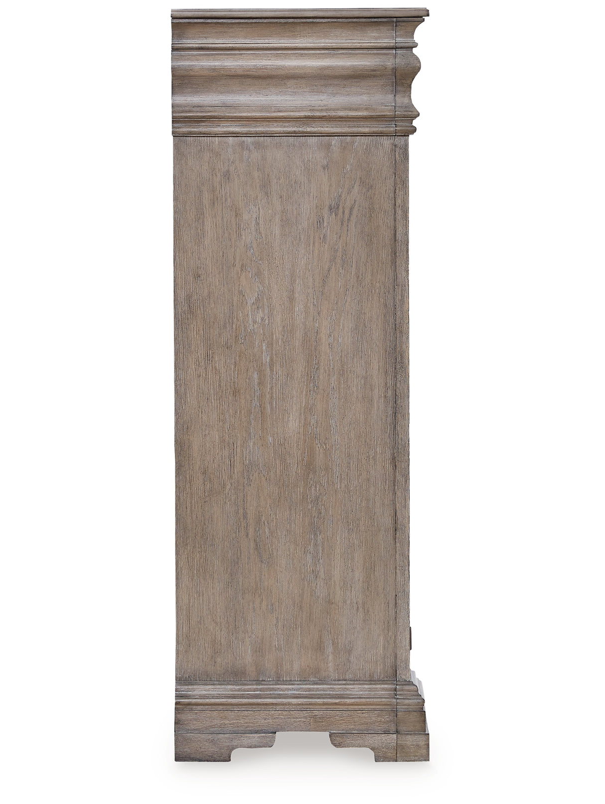 Blairhurst Light Grayish Brown Queen Panel Mirrored Dresser, 2 Chests and 2 Nightstands from Ashley Furniture - Luna Furniture