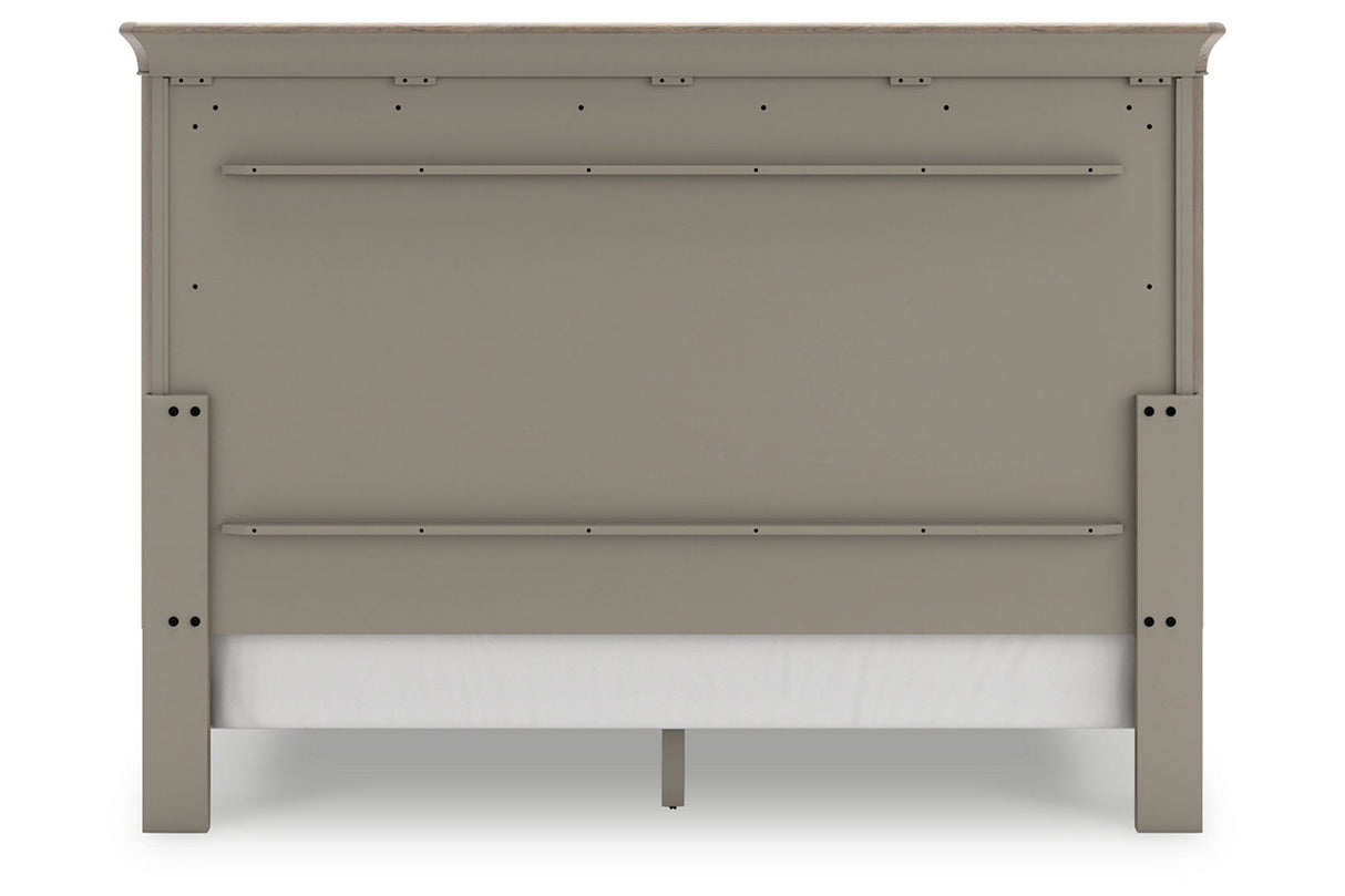 Lexorne Gray California King Sleigh Bed from Ashley - Luna Furniture