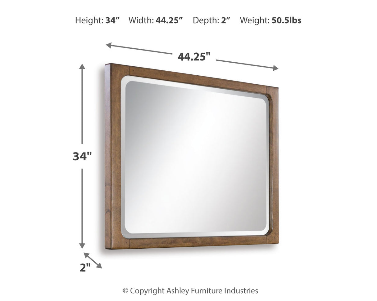 CABALYNN Light Brown Bedroom Mirror (Mirror Only) from Ashley Furniture - Luna Furniture