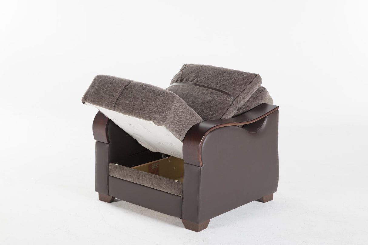 Bennett Armoni Brown Loveseat from Bellona - Luna Furniture