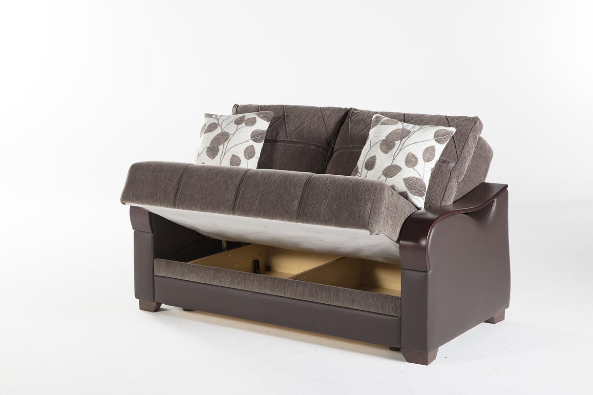 Bennett Armoni Brown Upholstered Chair from Bellona - Luna Furniture
