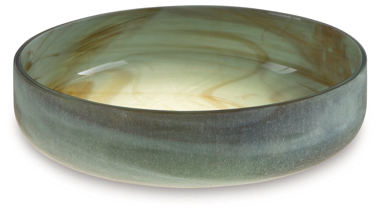 Bannington Sage Green Bowl from Ashley - Luna Furniture
