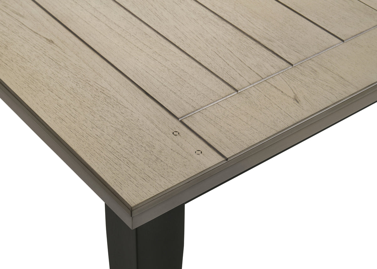 Bardstown Black Extendable Dining Table from Crown Mark - Luna Furniture