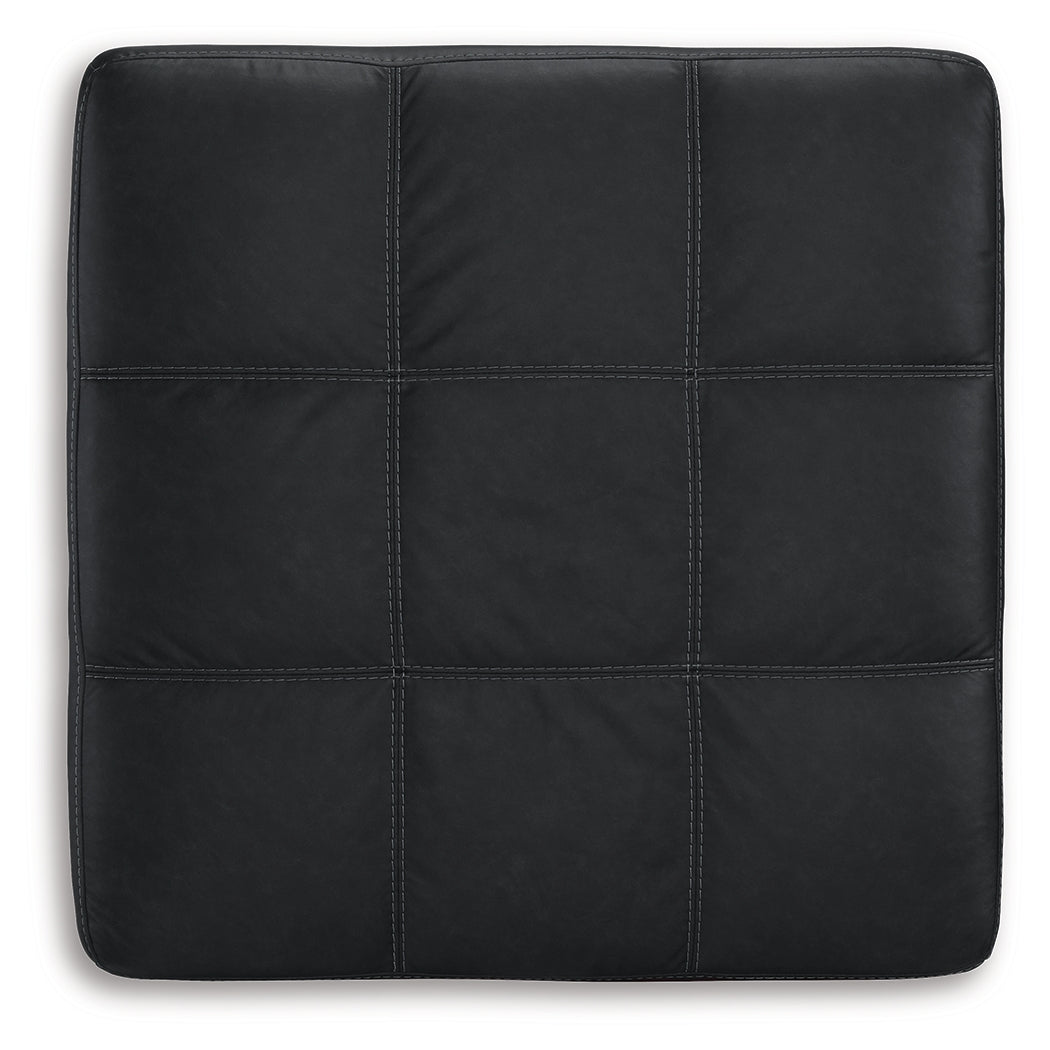 Barlin Mills Recliner and Oversized Accent Ottoman from Ashley - Luna Furniture