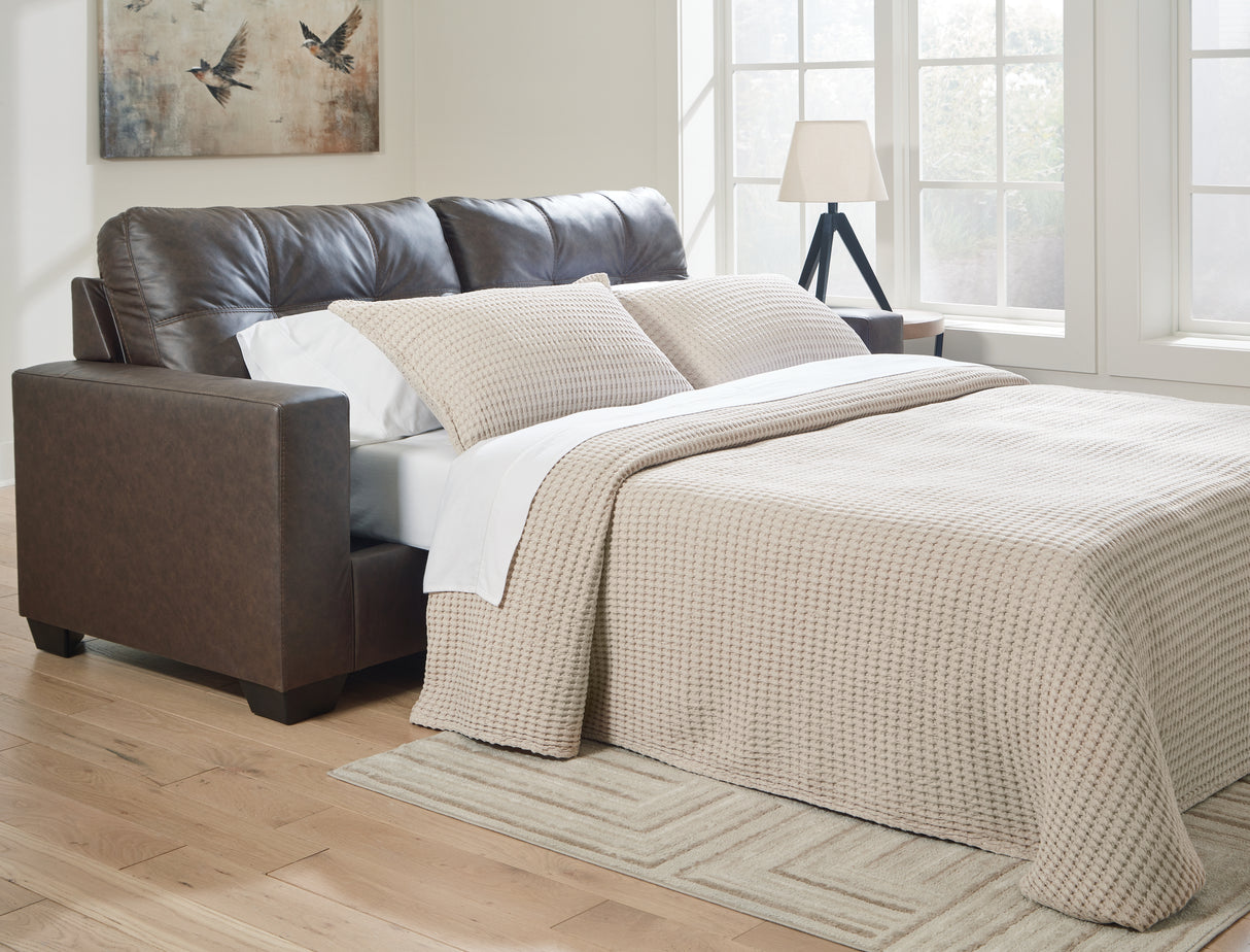 Barlin Mills Umber Queen Sofa Sleeper from Ashley - Luna Furniture