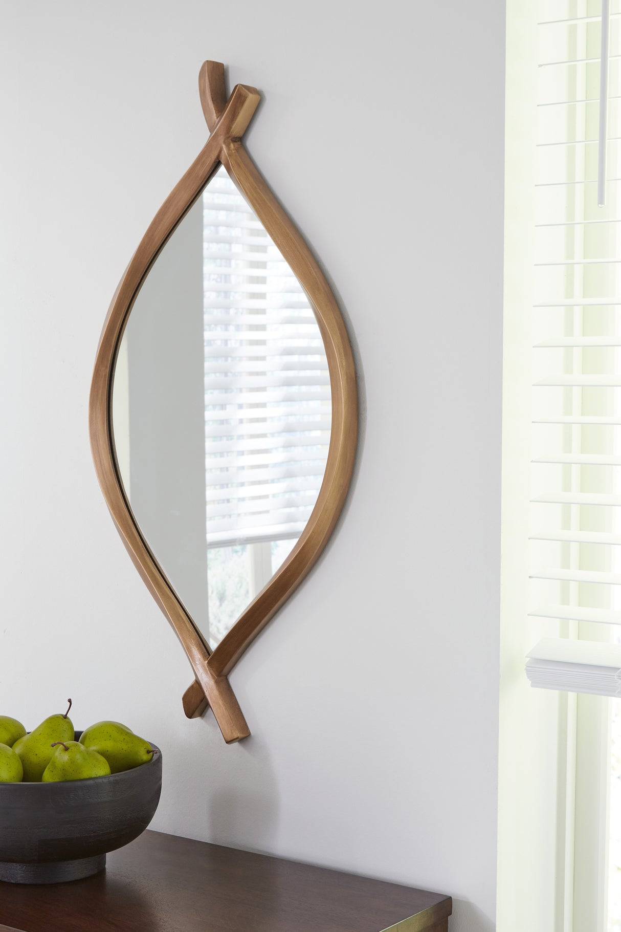 Bartner Antique Gold Finish Accent Mirror from Ashley - Luna Furniture