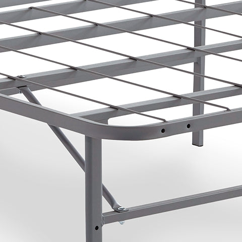 Baystorm Gray 2 Twin Panel Beds, 2 Mattresses, 2 Foundations, and Chest from Ashley Furniture - Luna Furniture