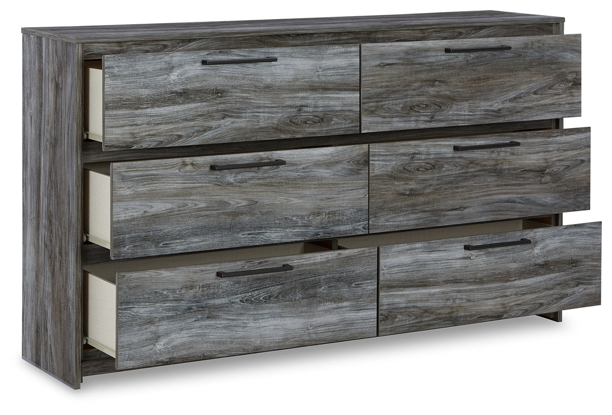 Baystorm Gray King Storage Bed, Dresser and 2 Nightstands from Ashley - Luna Furniture